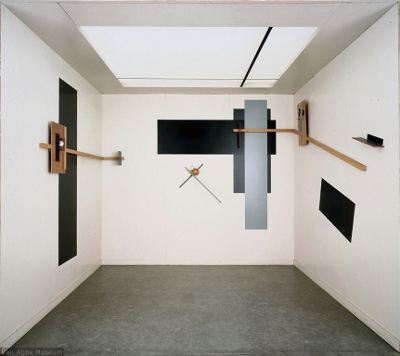 El Lissitzky, Reconstruction of the Proun Room (1923), (1971)