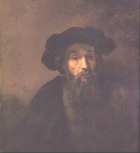 Рис. 2. &laquo;Бородатый мужчина в берете&raquo; (1657) Харменс ван Рейн Рембрандт