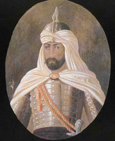 Fig. 3. Zalatimo, Daoud, Saladin, First half of the 20th century, Oil painting, 50x70cm.